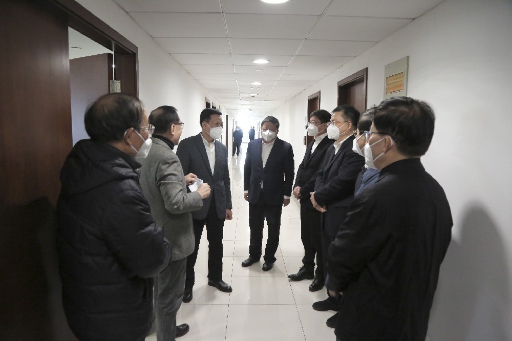 市政协领导走访慰问科促会